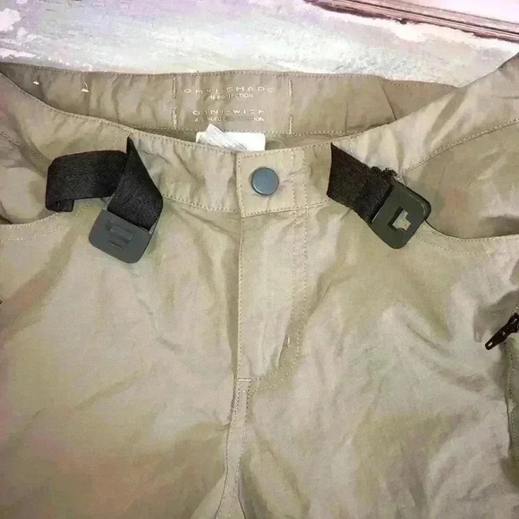Columbia Omni-Shade Performance Outdoor Adventure Shorts Khaki Size S/P - Picture 2 of 7